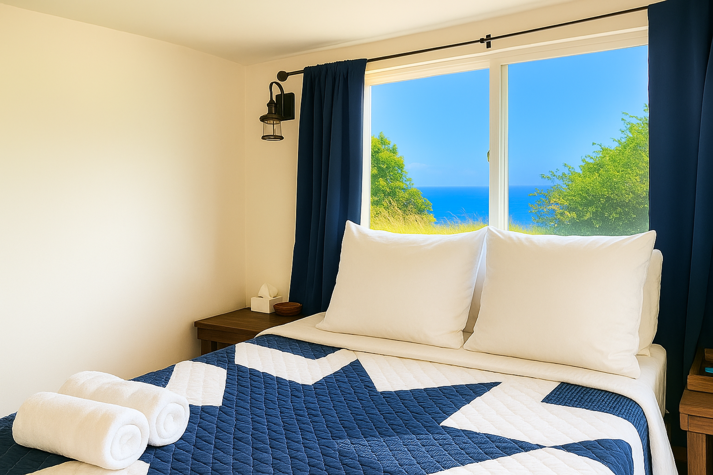 Bedroom at Brown Cottage